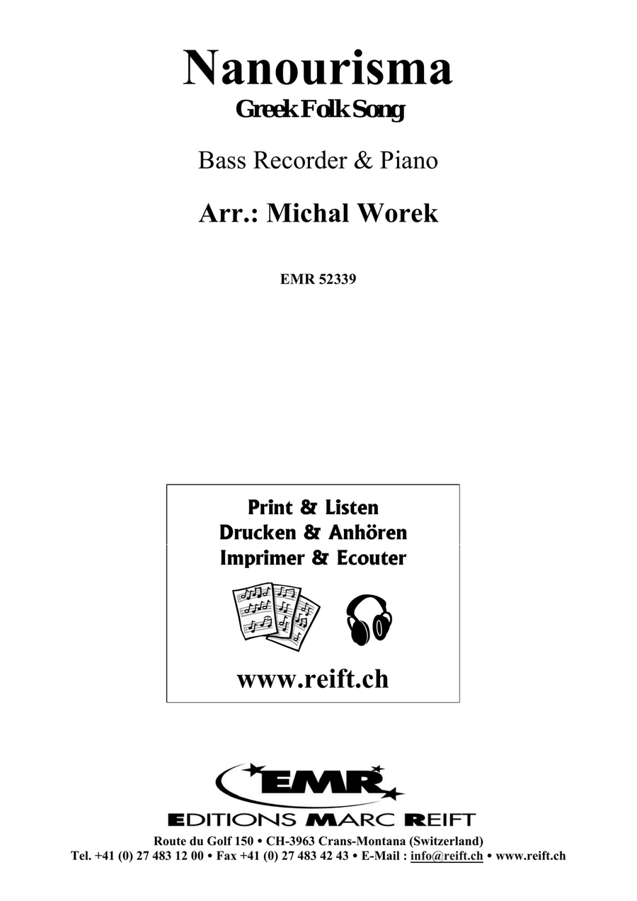 Nanourisma Nanourisma Bass Recorder scores gallery preview page 2