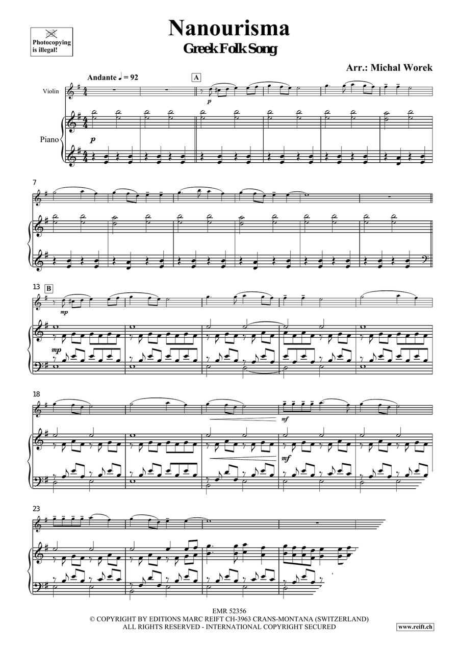 Nanourisma Nanourisma Violin Solo scores gallery preview page 3