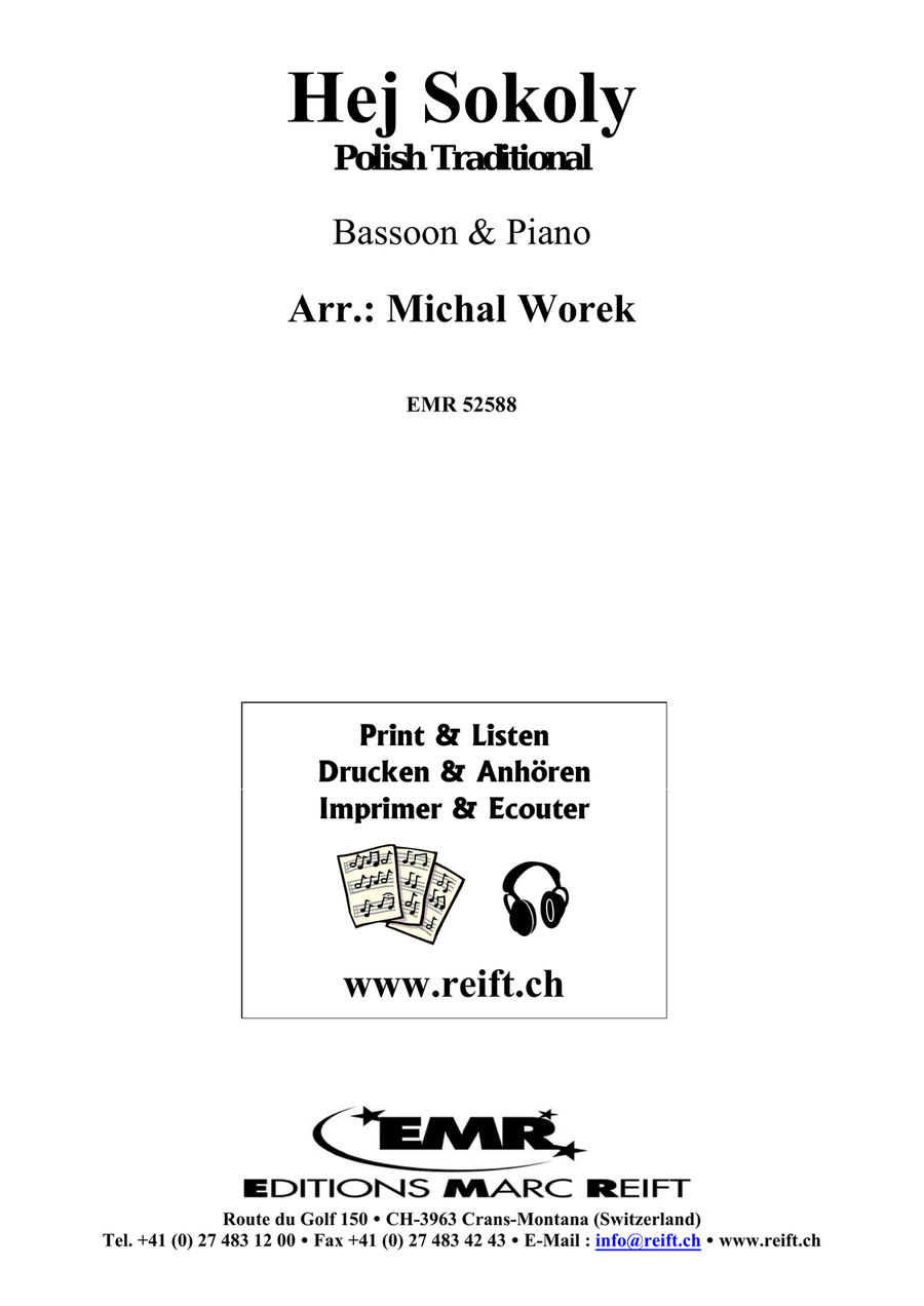 Hej Sokoly Hej Sokoly Bassoon Solo scores gallery preview page 2
