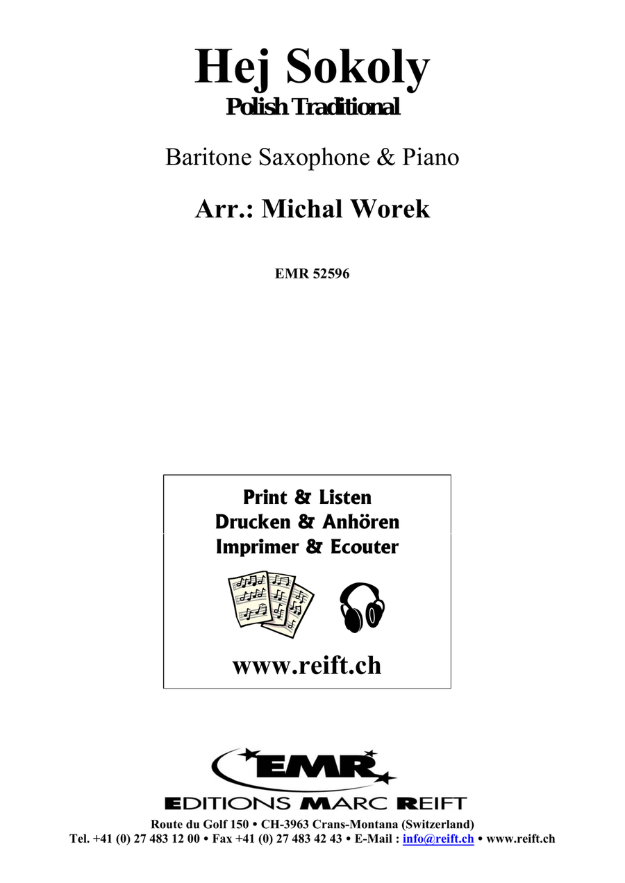 Hej Sokoly Hej Sokoly Baritone Saxophone scores gallery preview page 2