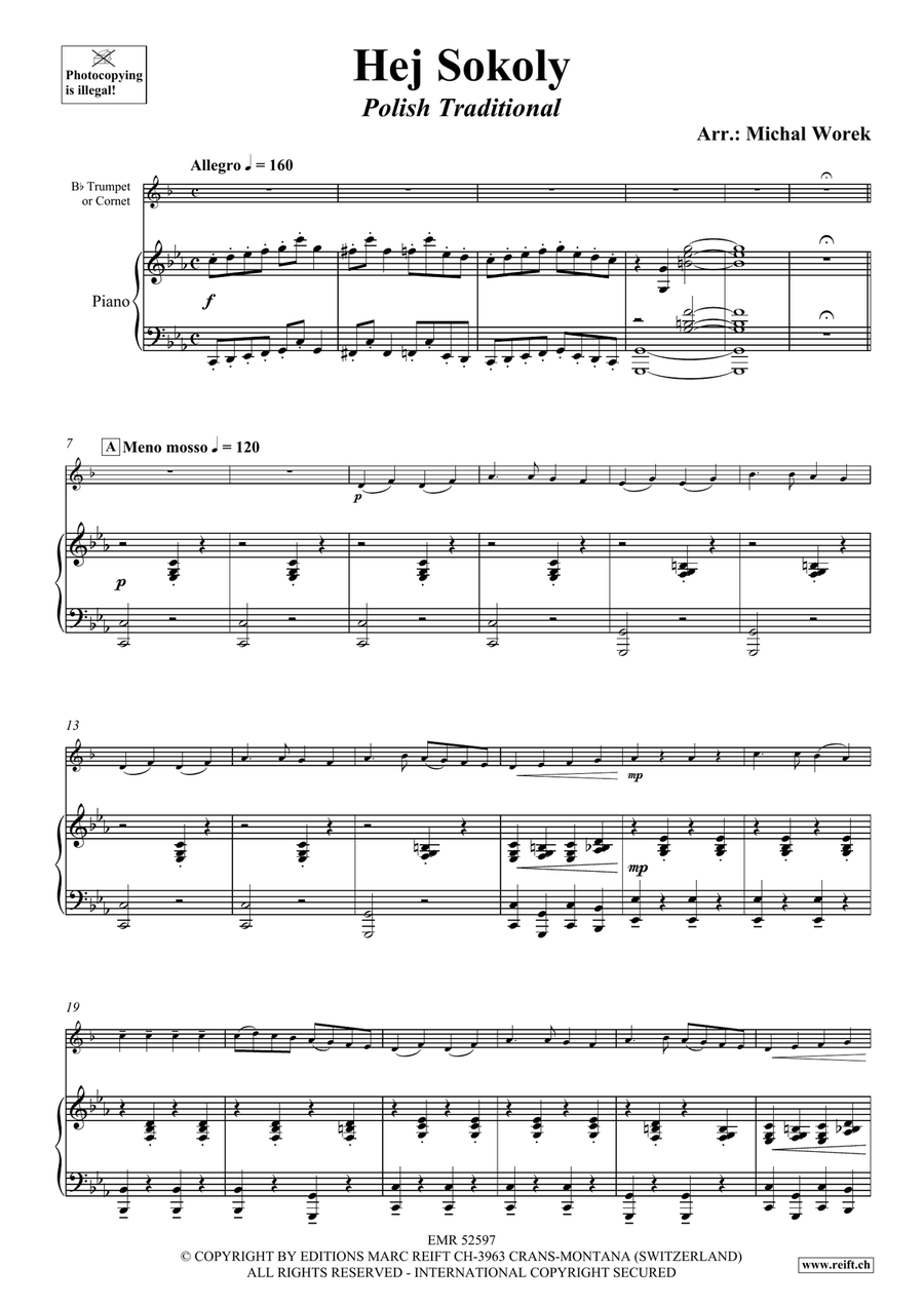 Hej Sokoly Hej Sokoly Cornet scores gallery preview page 4