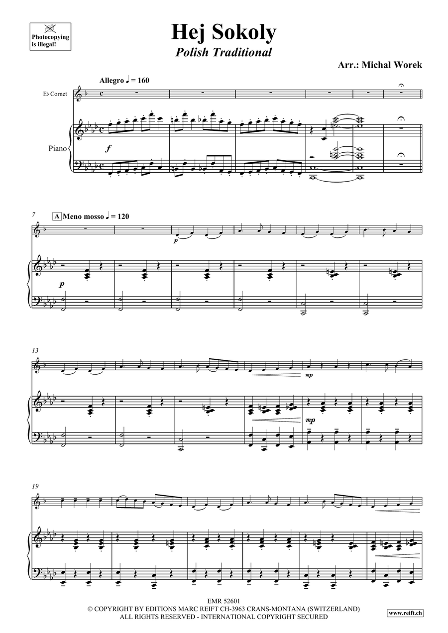 Hej Sokoly Hej Sokoly Cornet scores gallery preview page 4