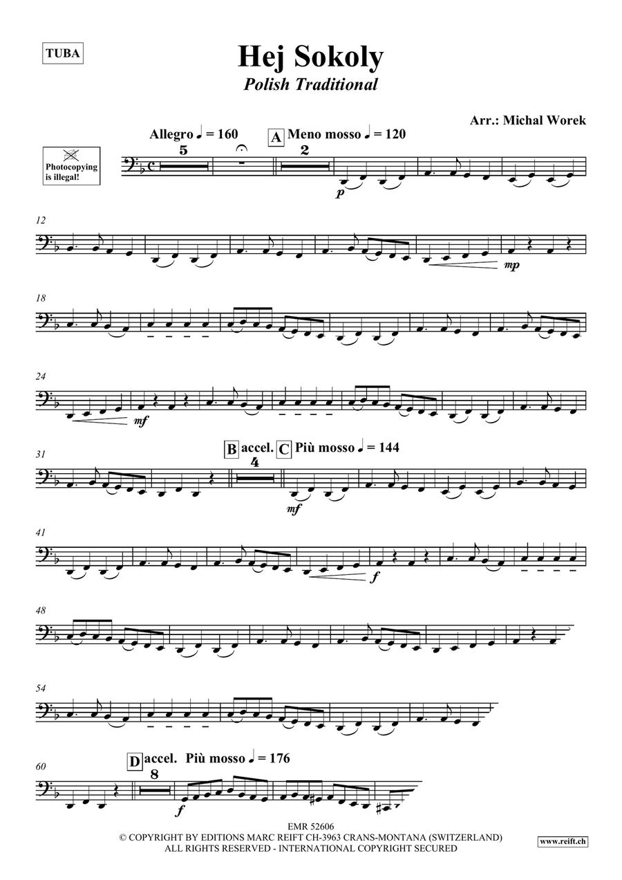 Hej Sokoly Hej Sokoly Tuba scores gallery preview page 3