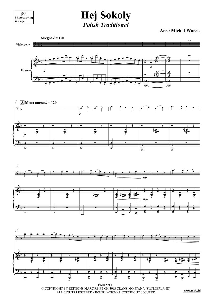 Hej Sokoly Hej Sokoly Piano Accompaniment scores gallery preview page 4