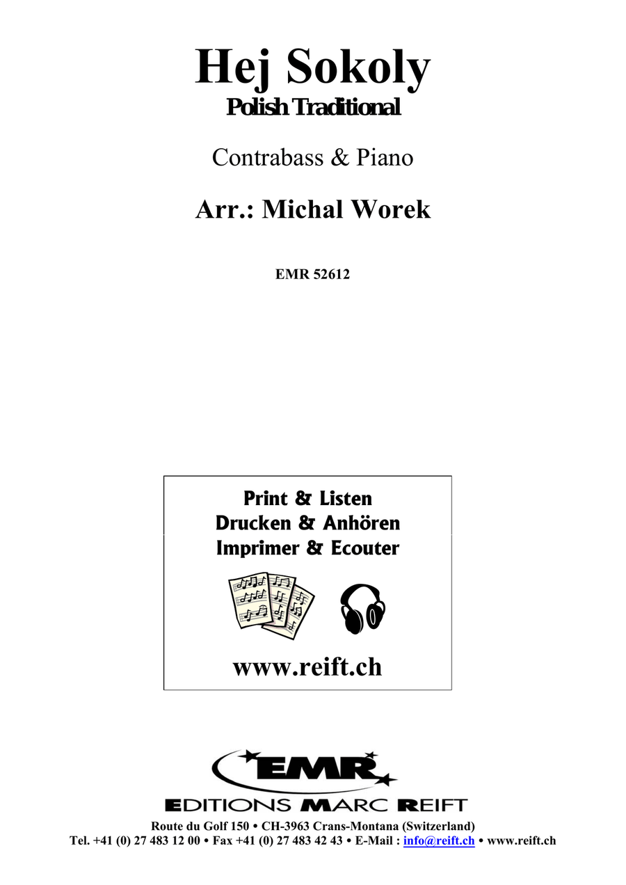 Hej Sokoly Hej Sokoly Double Bass scores gallery preview page 2