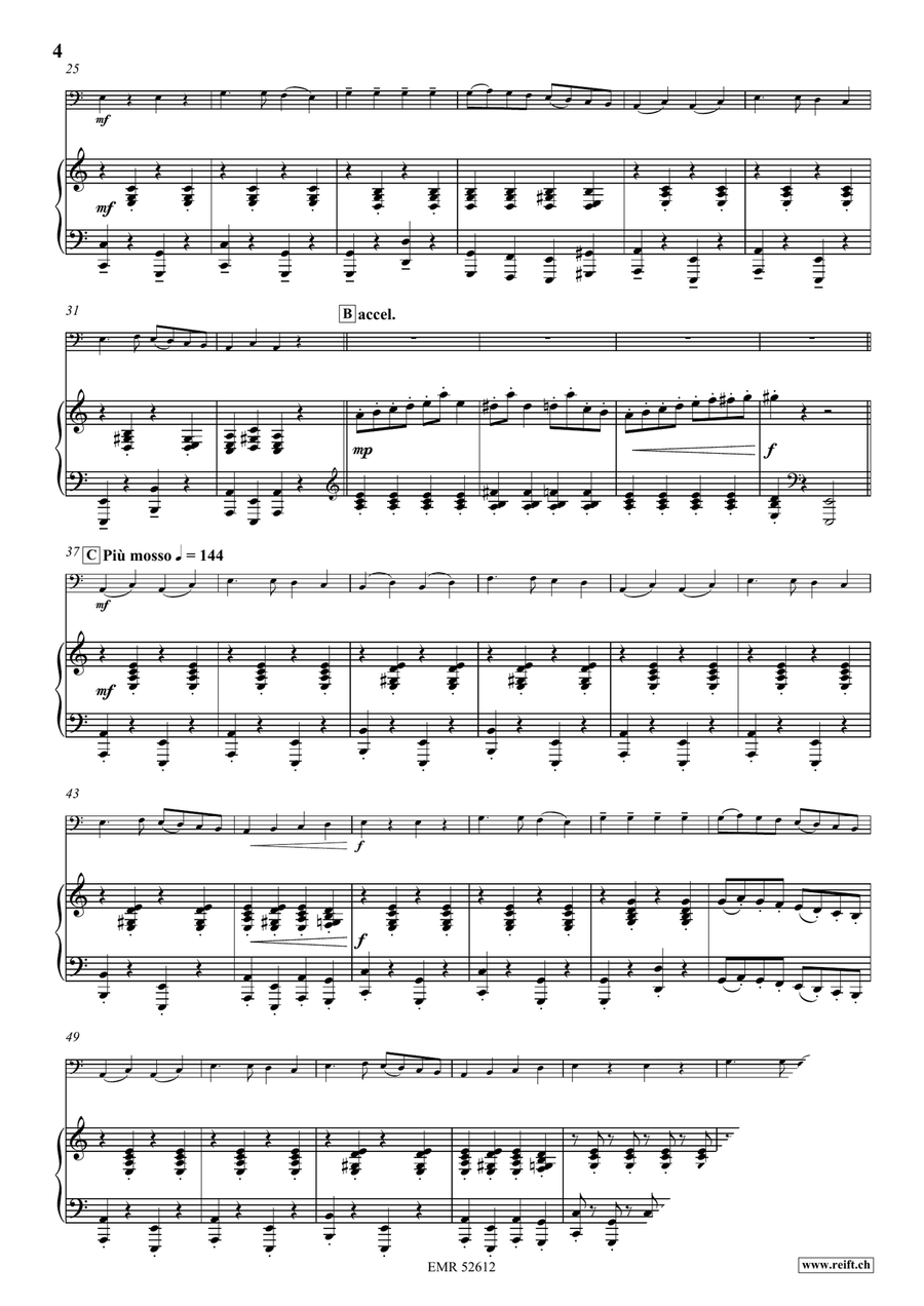 Hej Sokoly Hej Sokoly Double Bass scores gallery preview page 5