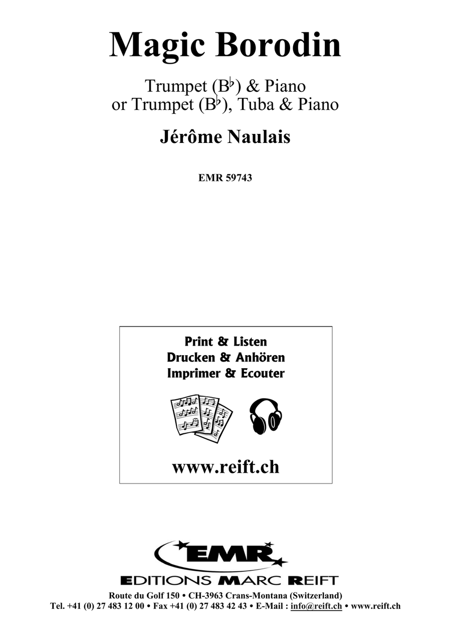 Magic Borodin Magic Borodin Trumpet scores gallery preview page 2