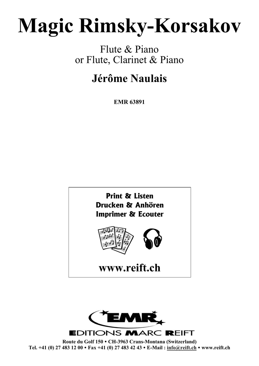 Magic Rimsky-Korsakov Magic Rimsky-Korsakov Clarinet scores gallery preview page 2