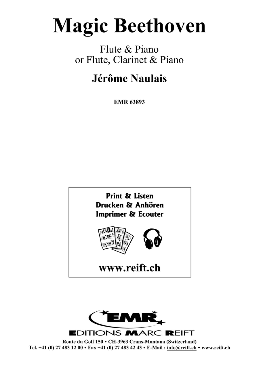 Magic Beethoven Magic Beethoven Clarinet scores gallery preview page 2