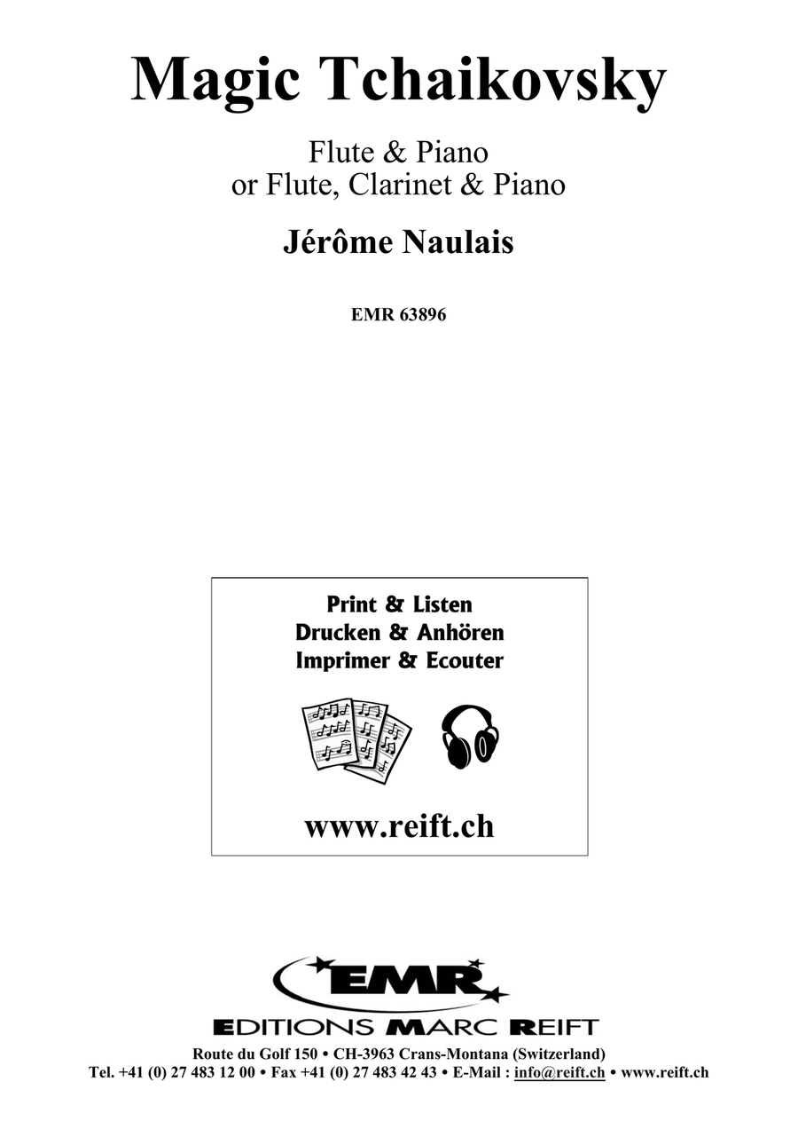 Magic Tchaikovsky Magic Tchaikovsky Clarinet scores gallery preview page 2