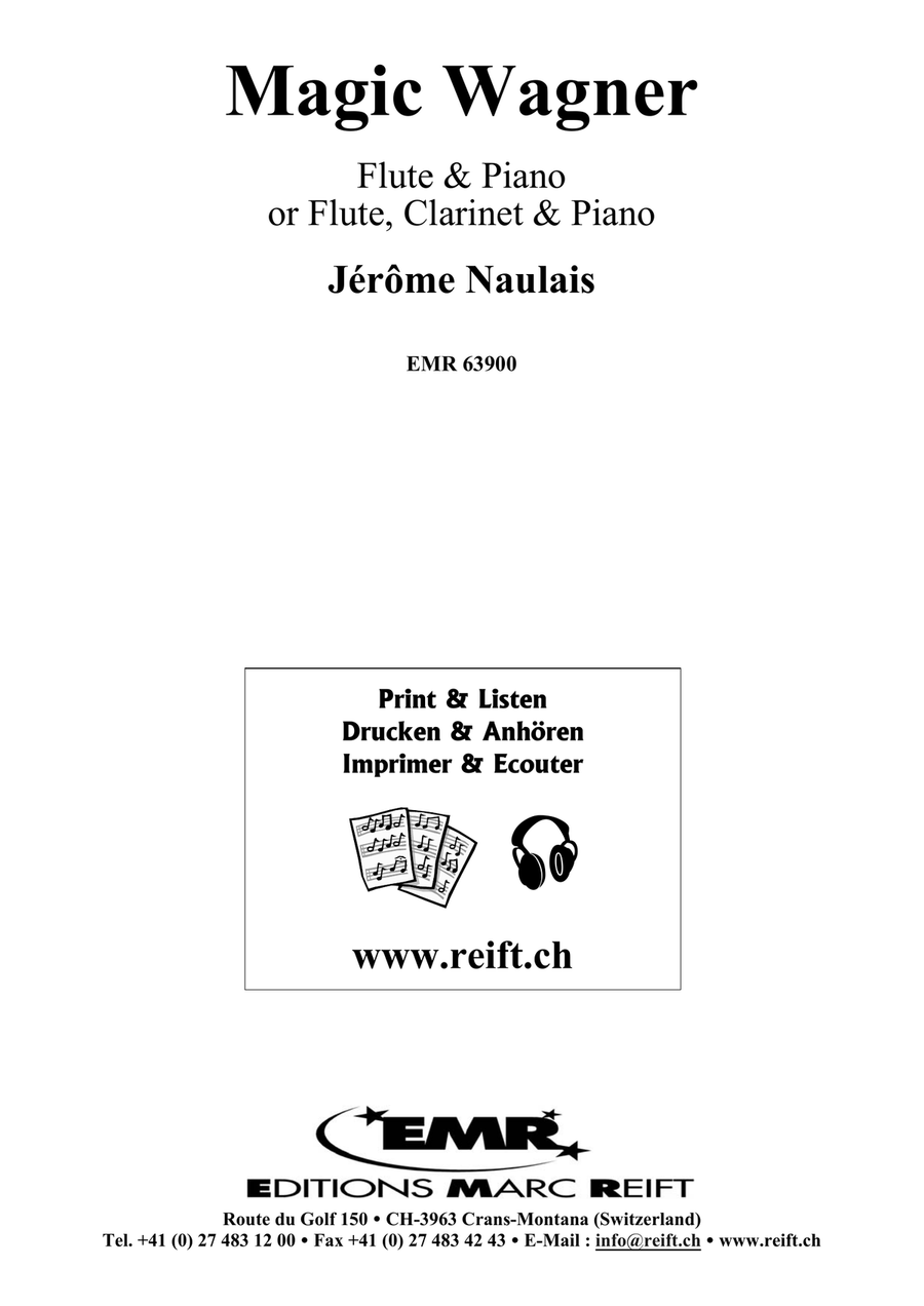 Magic Wagner Magic Wagner Clarinet scores gallery preview page 2