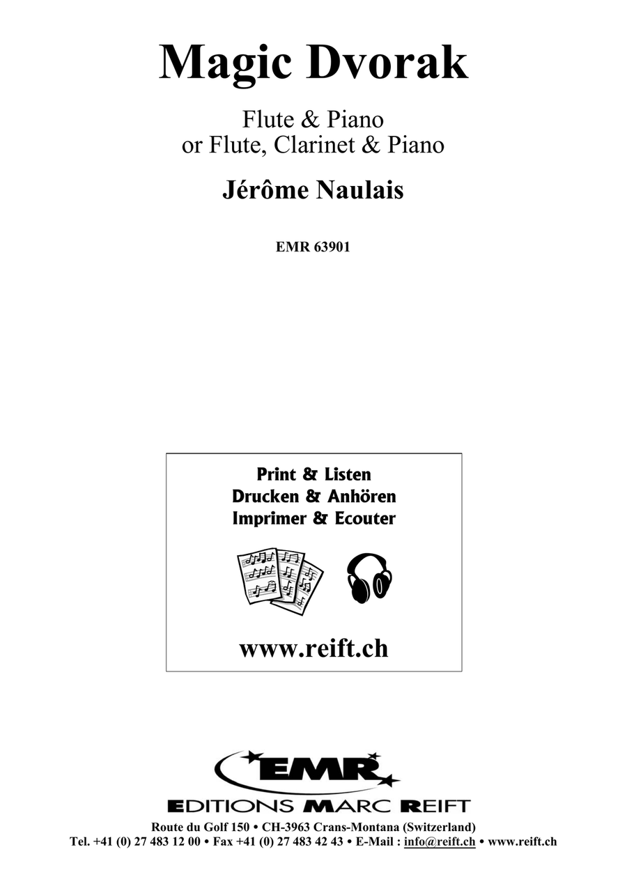 Magic Dvorak Magic Dvorak Clarinet scores gallery preview page 2