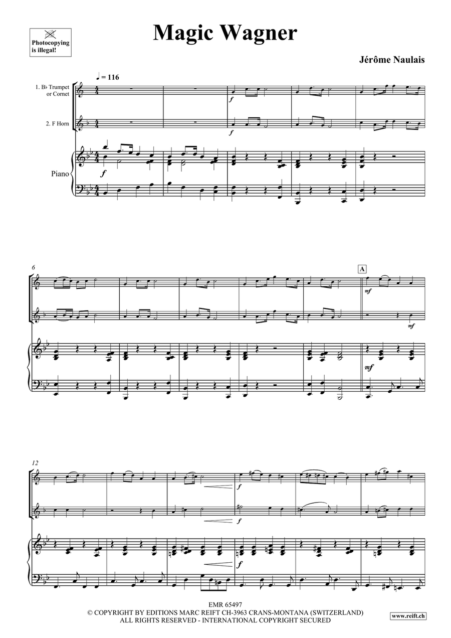 Magic Wagner Magic Wagner Cornet scores gallery preview page 4