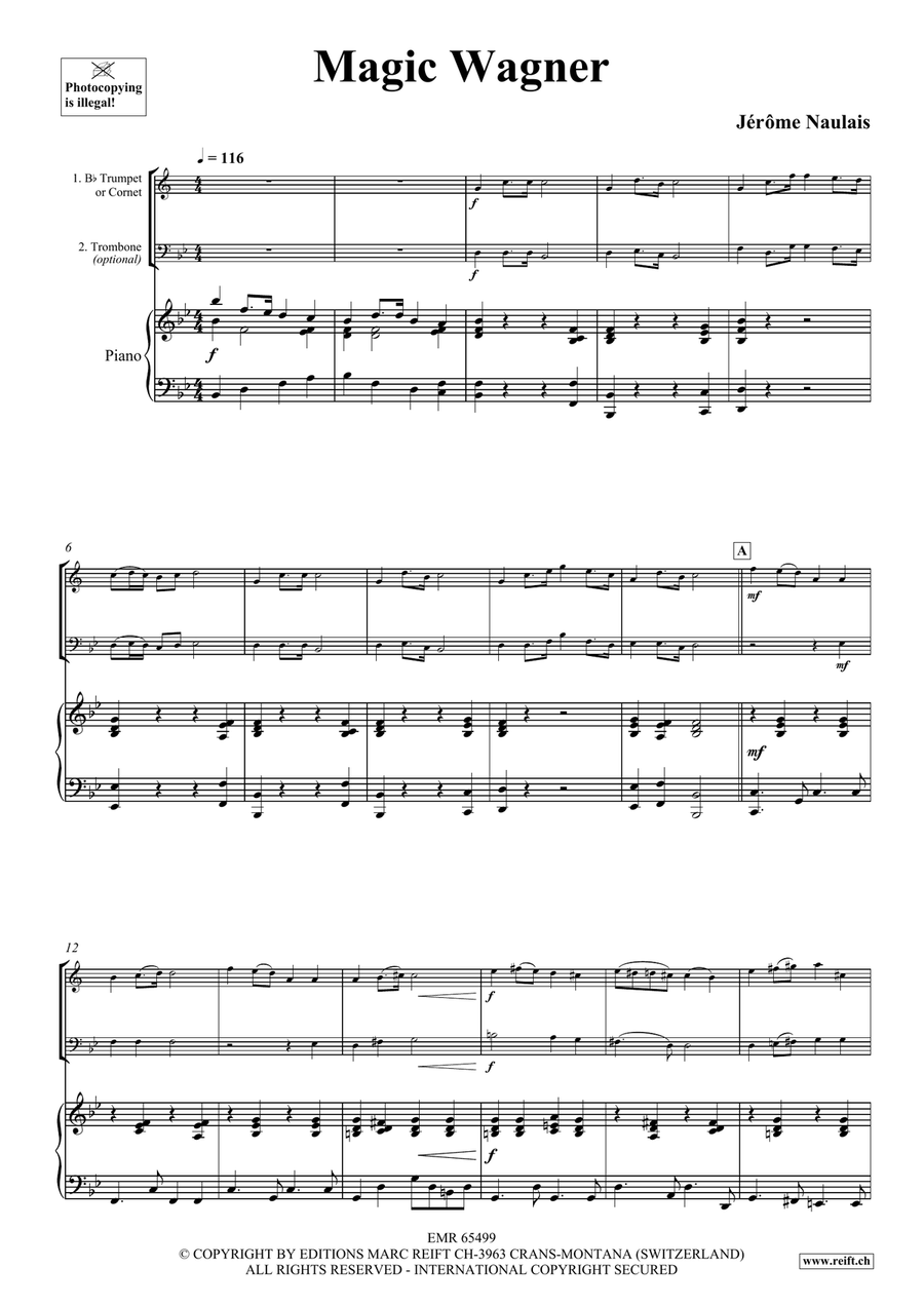 Magic Wagner Magic Wagner Cornet scores gallery preview page 4