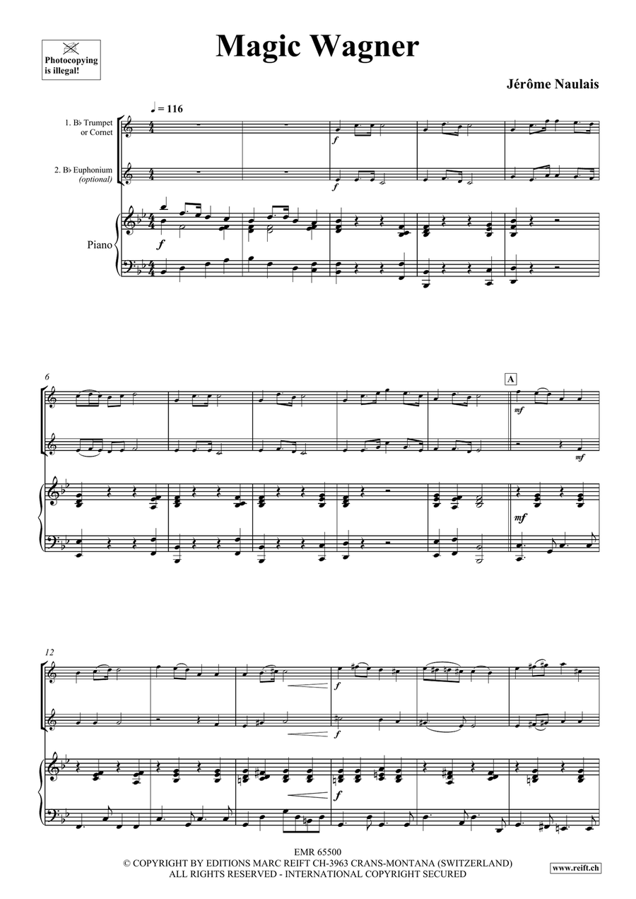 Magic Wagner Magic Wagner Cornet scores gallery preview page 4