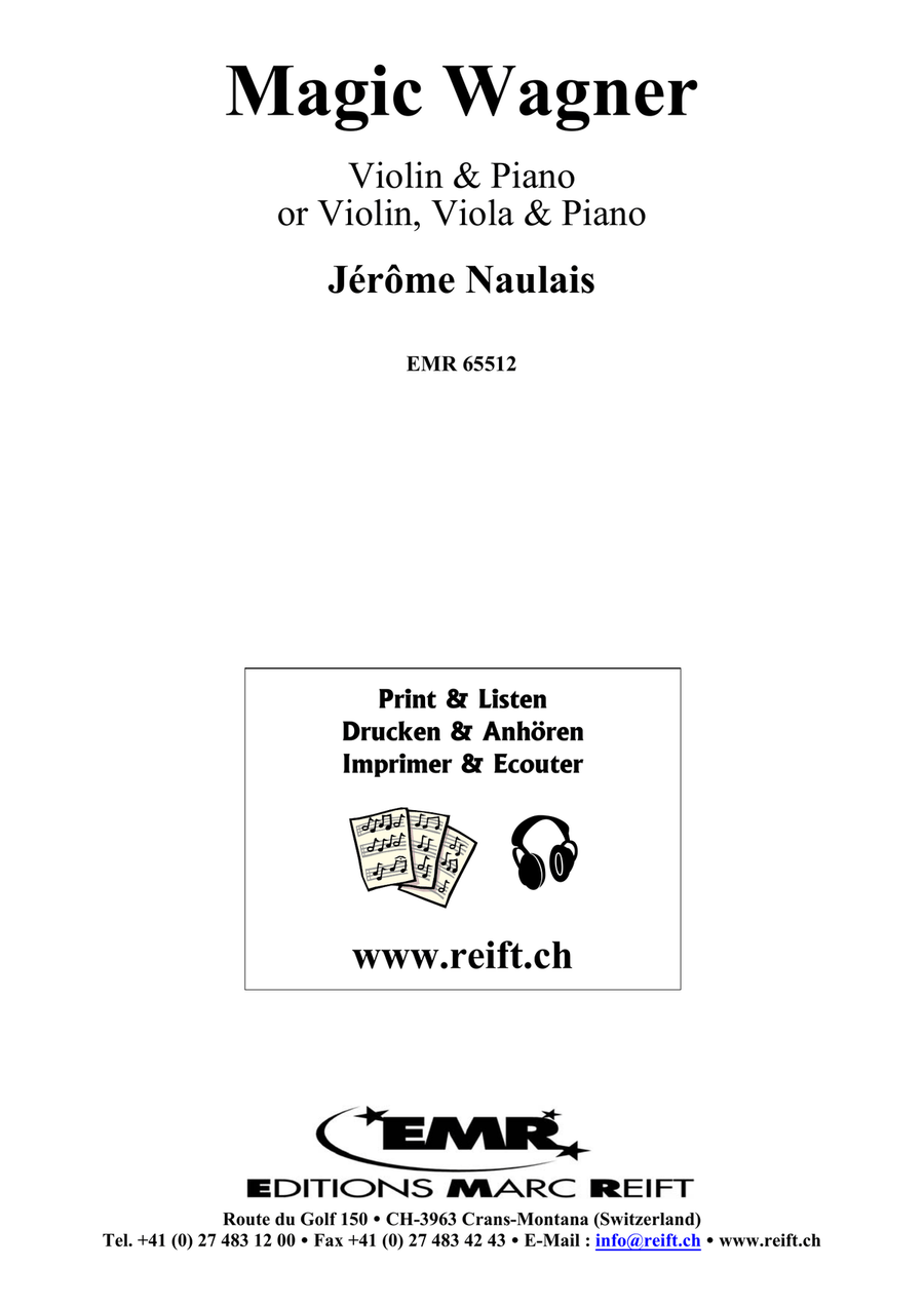 Magic Wagner Magic Wagner Viola scores gallery preview page 2