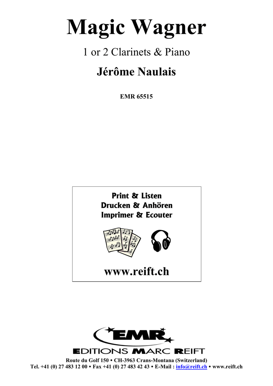 Magic Wagner Magic Wagner Clarinet Duet scores gallery preview page 2