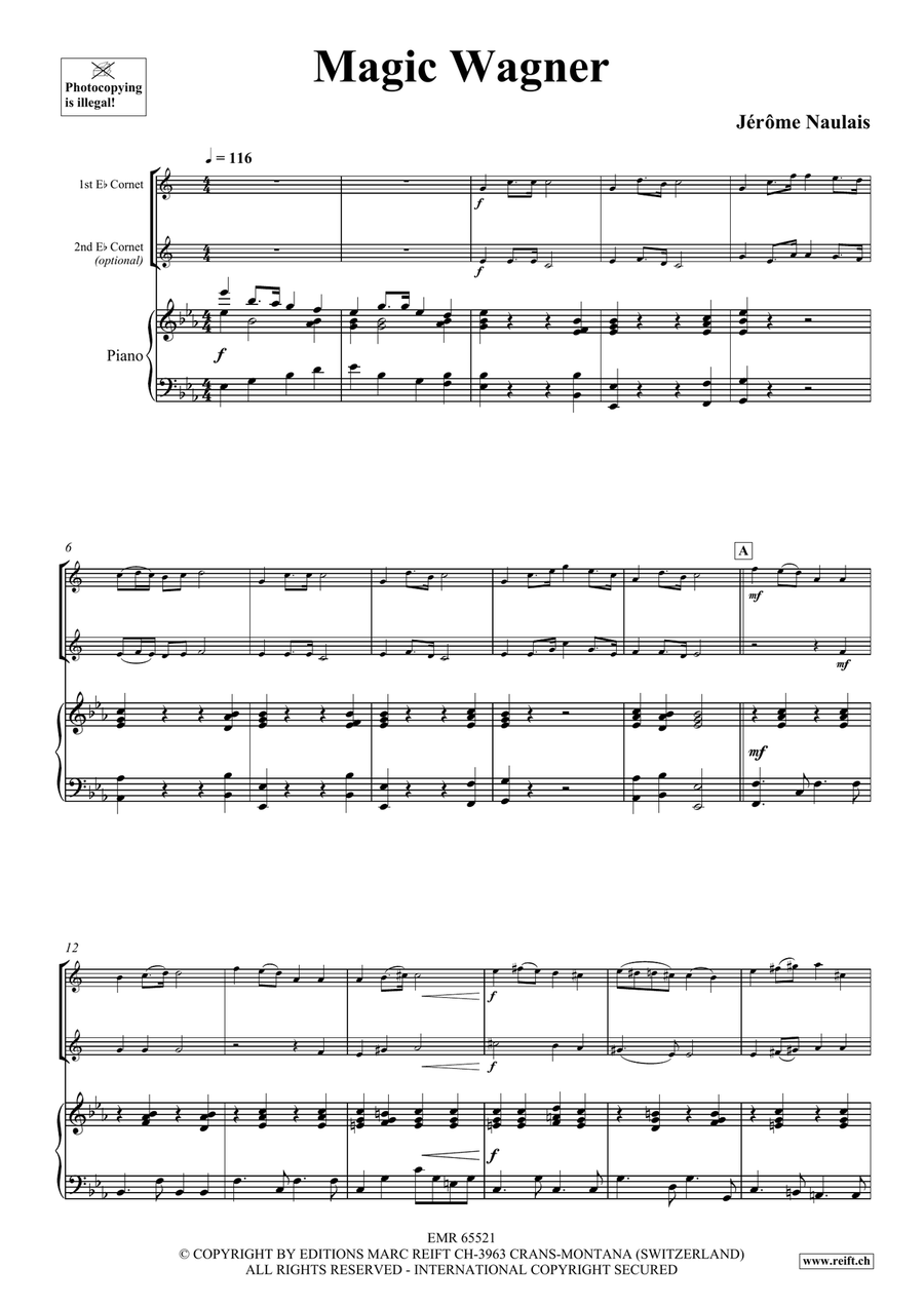 Magic Wagner Magic Wagner Cornet scores gallery preview page 4