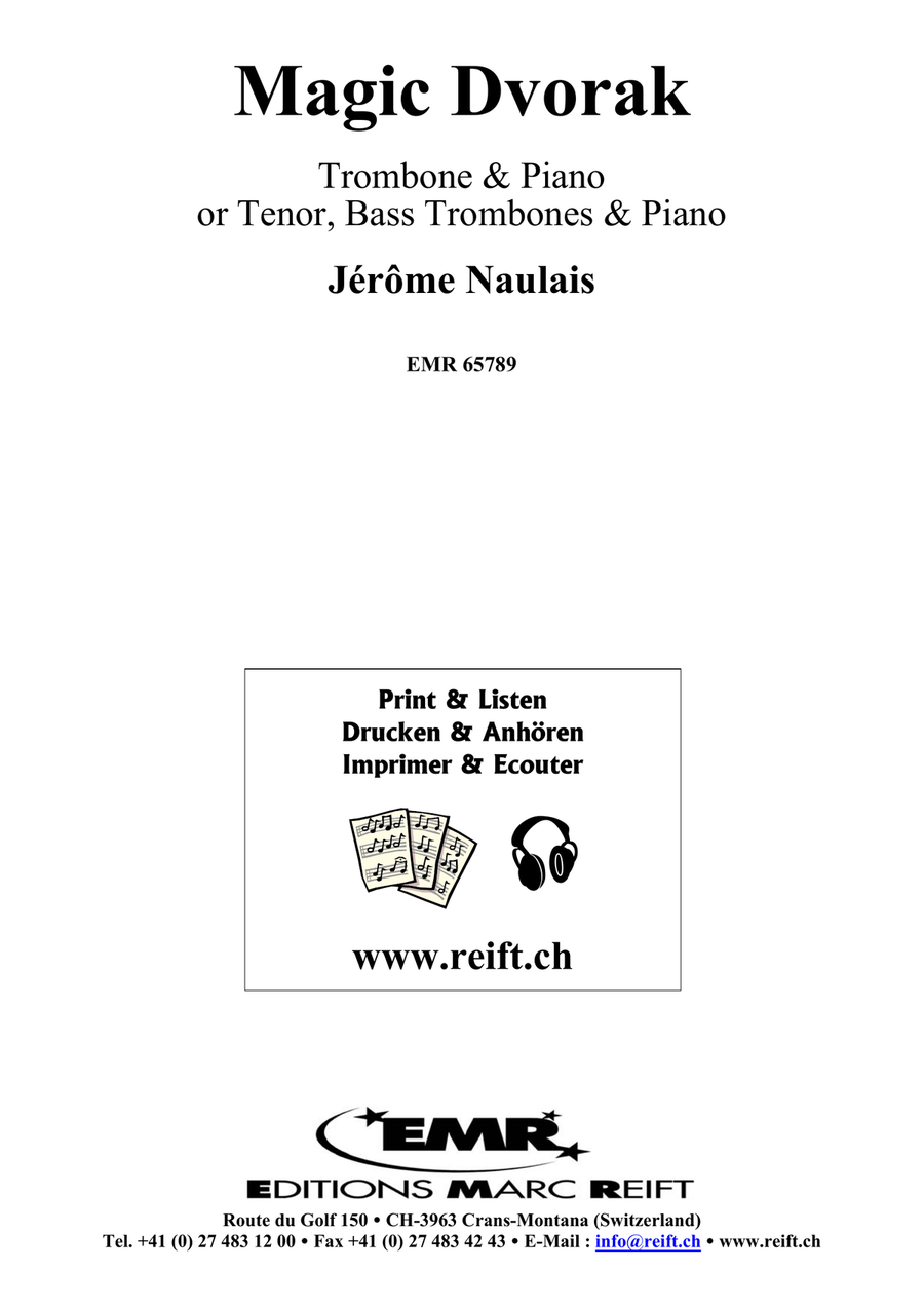 Magic Dvorak Magic Dvorak Trombone scores gallery preview page 2