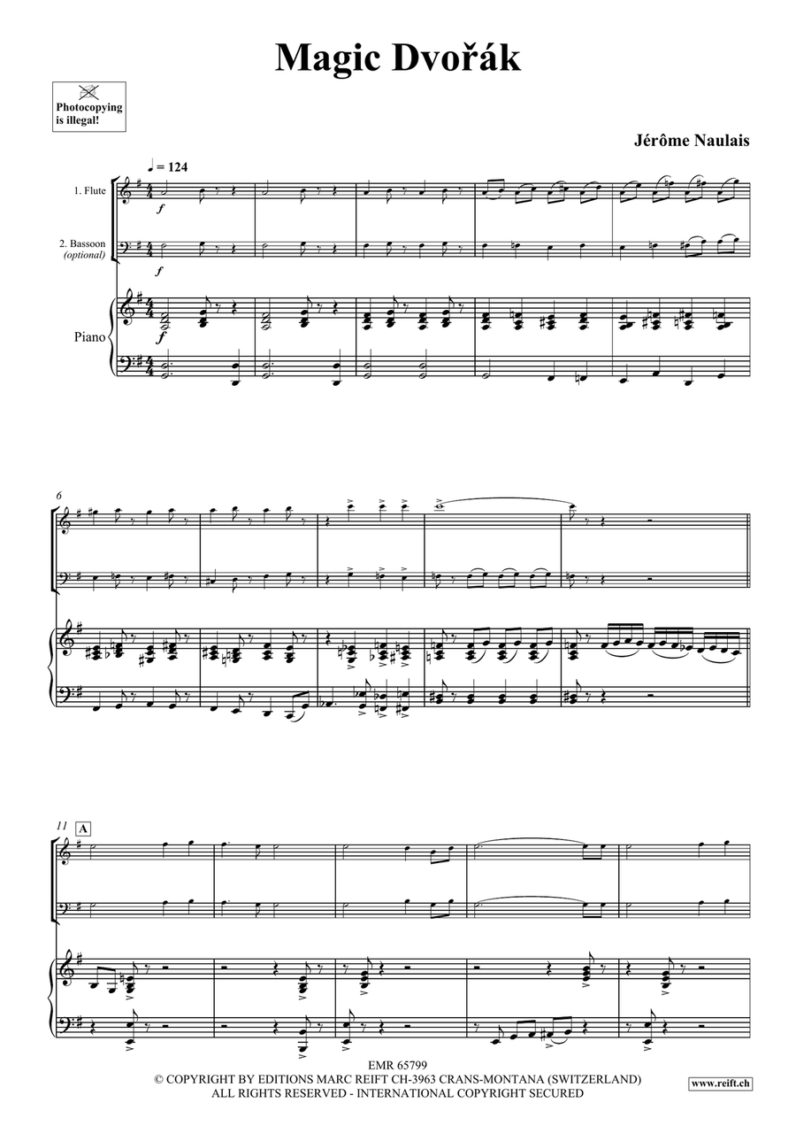 Magic Dvorak Magic Dvorak Bassoon scores gallery preview page 4