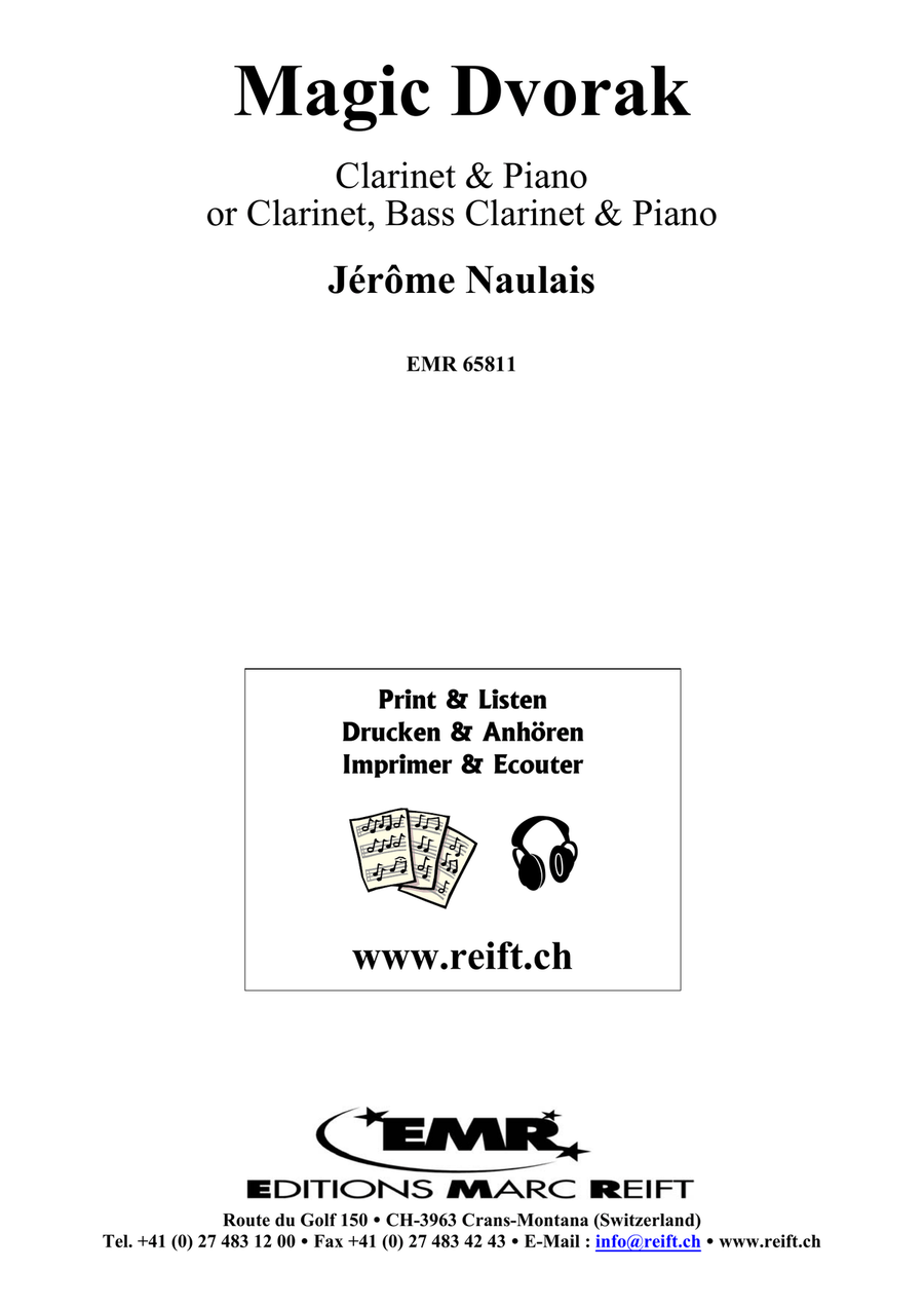 Magic Dvorak Magic Dvorak Bass Clarinet scores gallery preview page 2