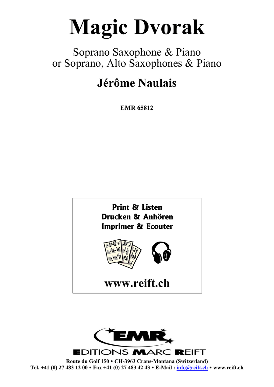 Magic Dvorak Magic Dvorak Soprano Saxophone scores gallery preview page 2