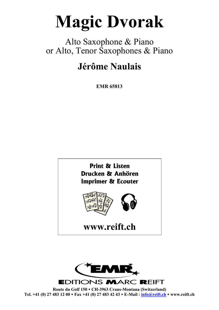 Magic Dvorak Magic Dvorak Tenor Saxophone scores gallery preview page 2
