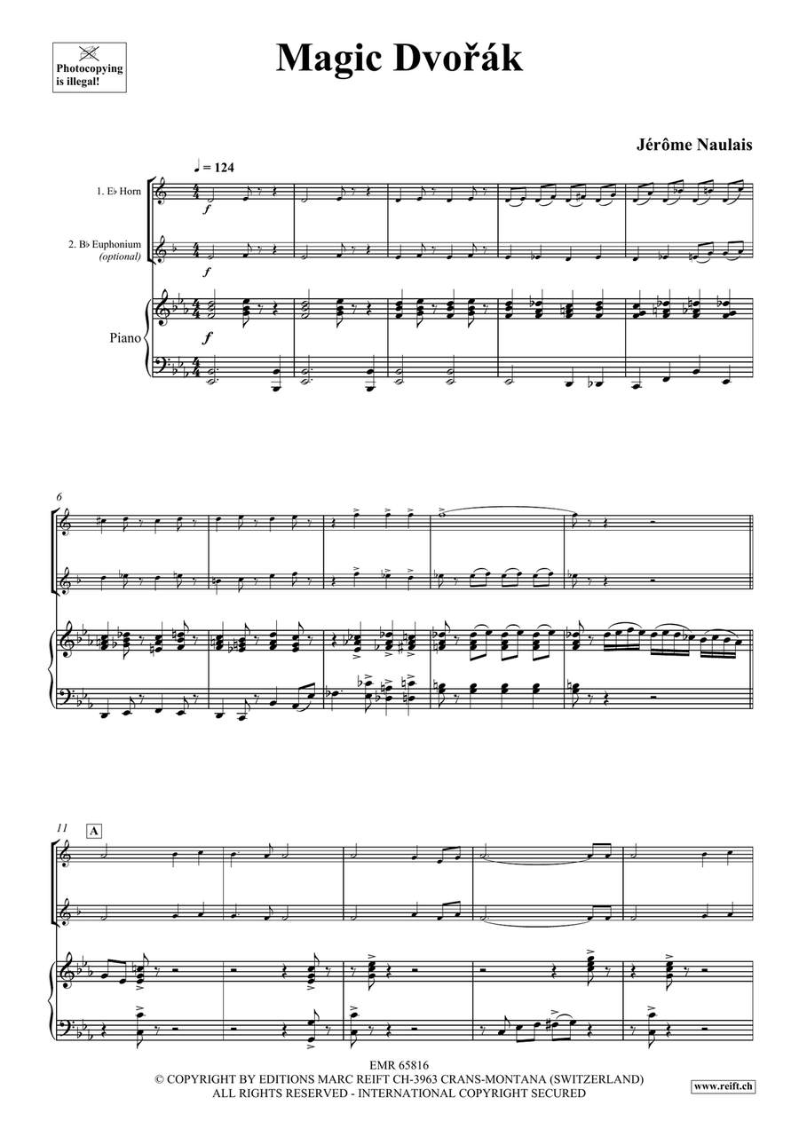 Magic Dvorak Magic Dvorak Euphonium scores gallery preview page 4