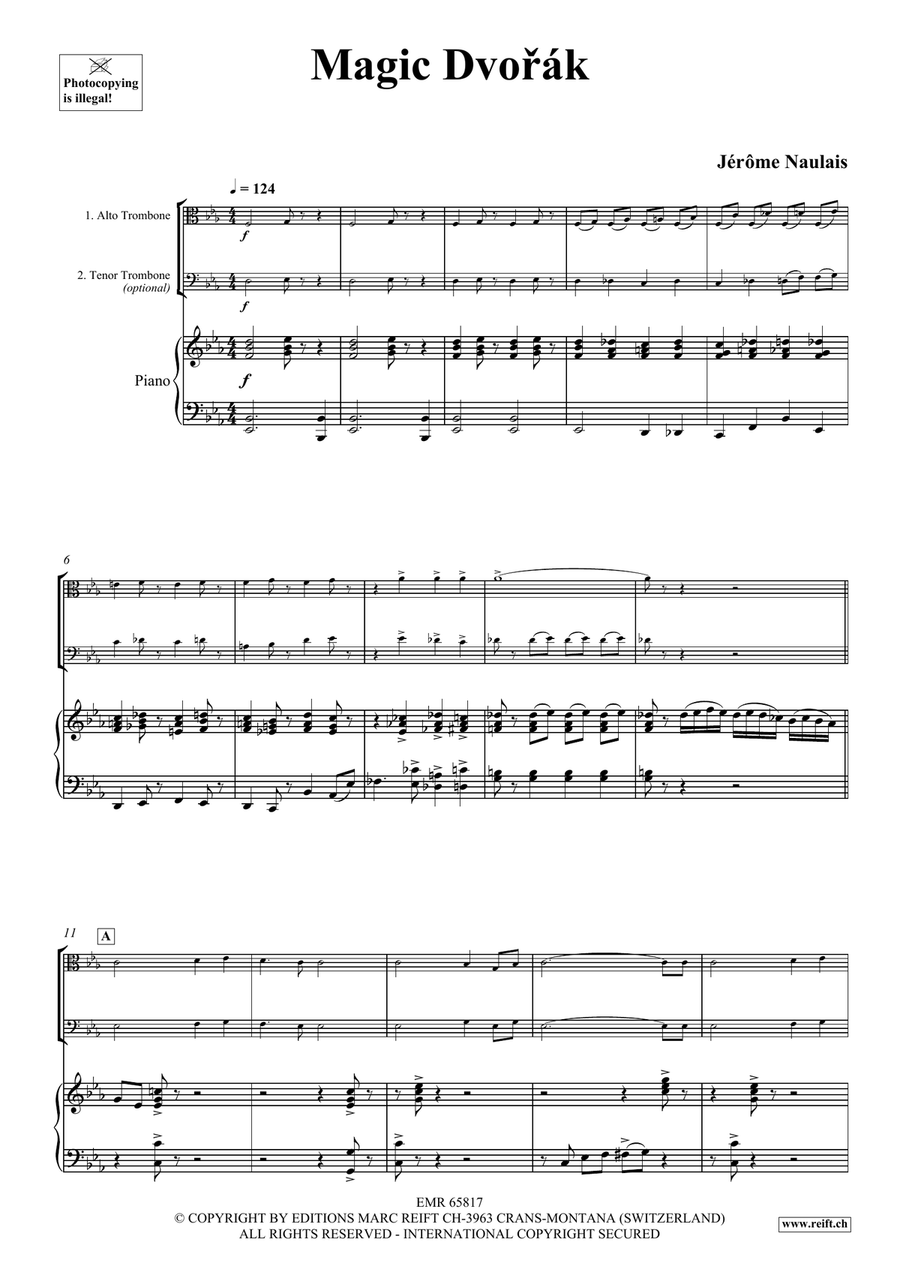 Magic Dvorak Magic Dvorak Piano Accompaniment scores gallery preview page 4