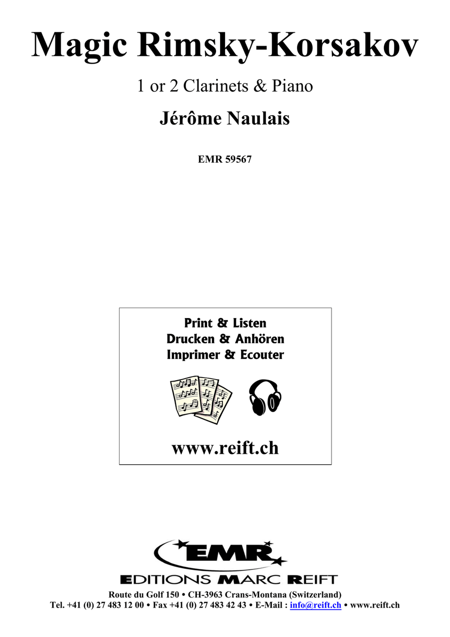 Magic Rimsky-Korsakov Magic Rimsky-Korsakov Clarinet Duet scores gallery preview page 2