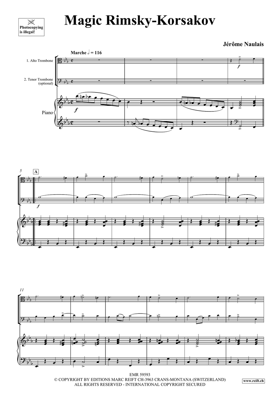 Magic Rimsky-Korsakov Magic Rimsky-Korsakov Piano Accompaniment scores gallery preview page 4
