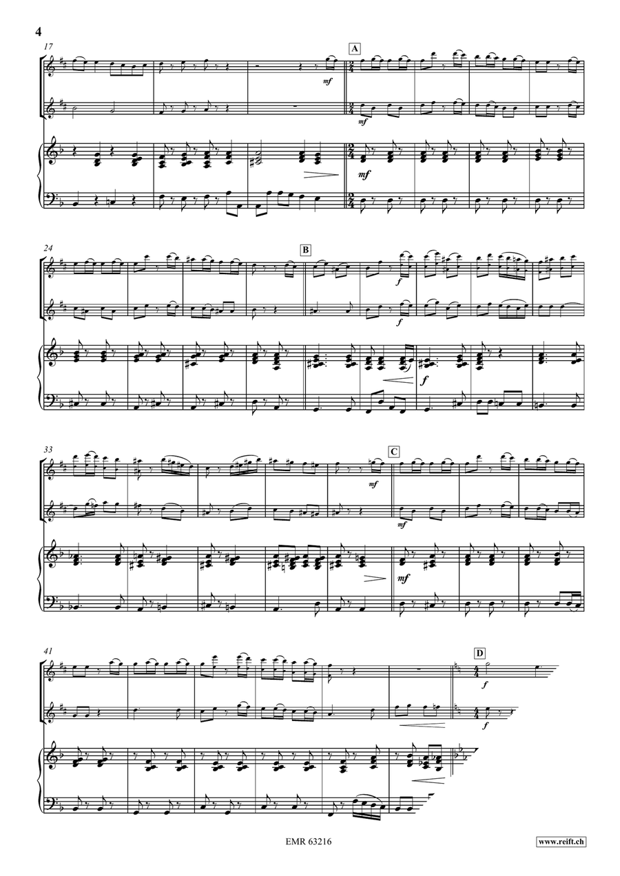 Magic Mozart Magic Mozart Alto Saxophone scores gallery preview page 5