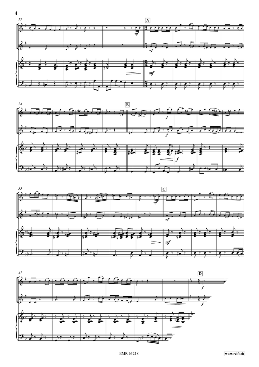 Magic Mozart Magic Mozart Trumpet Duet scores gallery preview page 5