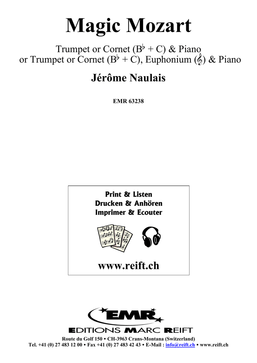 Magic Mozart Magic Mozart Cornet scores gallery preview page 2