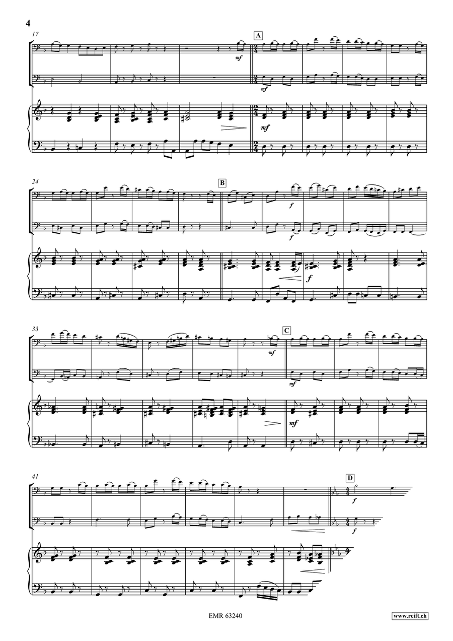 Magic Mozart Magic Mozart Trombone scores gallery preview page 5