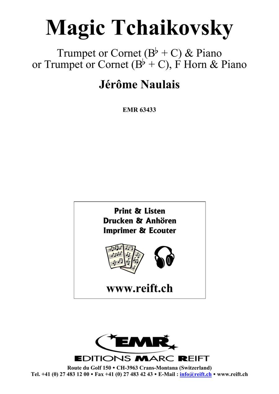 Magic Tchaikovsky Magic Tchaikovsky Cornet scores gallery preview page 2