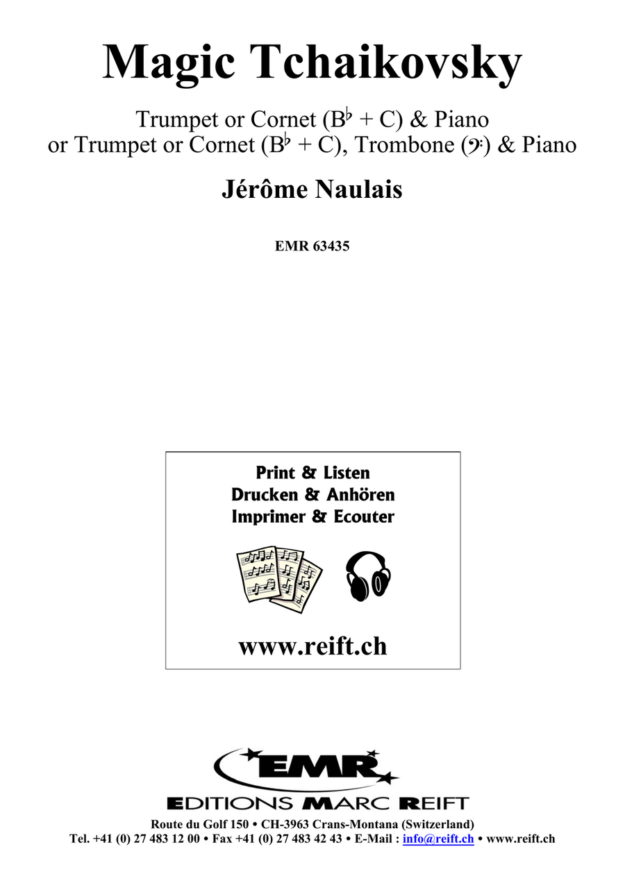Magic Tchaikovsky Magic Tchaikovsky Cornet scores gallery preview page 2