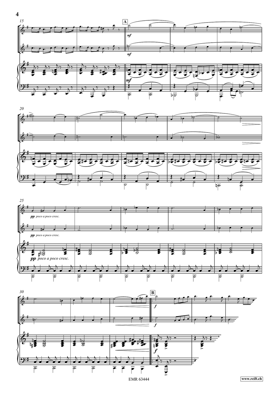 Magic Tchaikovsky Magic Tchaikovsky Flute Duet scores gallery preview page 5