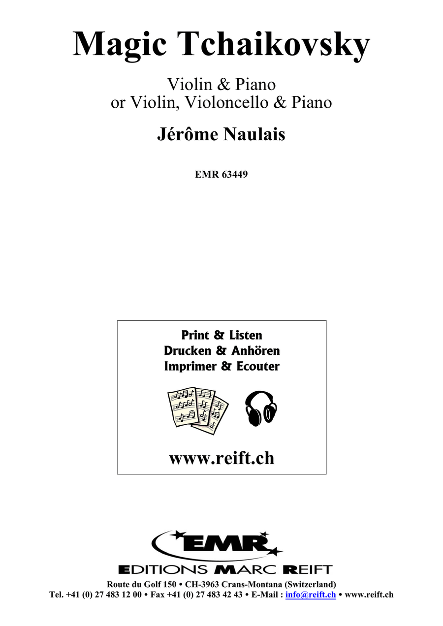Magic Tchaikovsky Magic Tchaikovsky Piano Trio scores gallery preview page 2