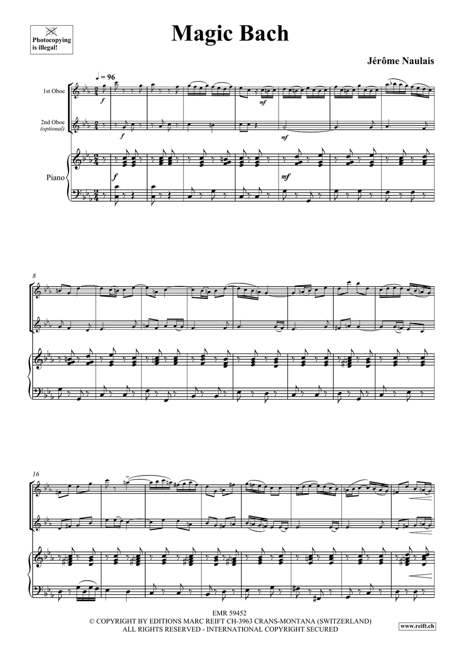 Magic Bach Magic Bach Piano Accompaniment scores gallery preview page 4