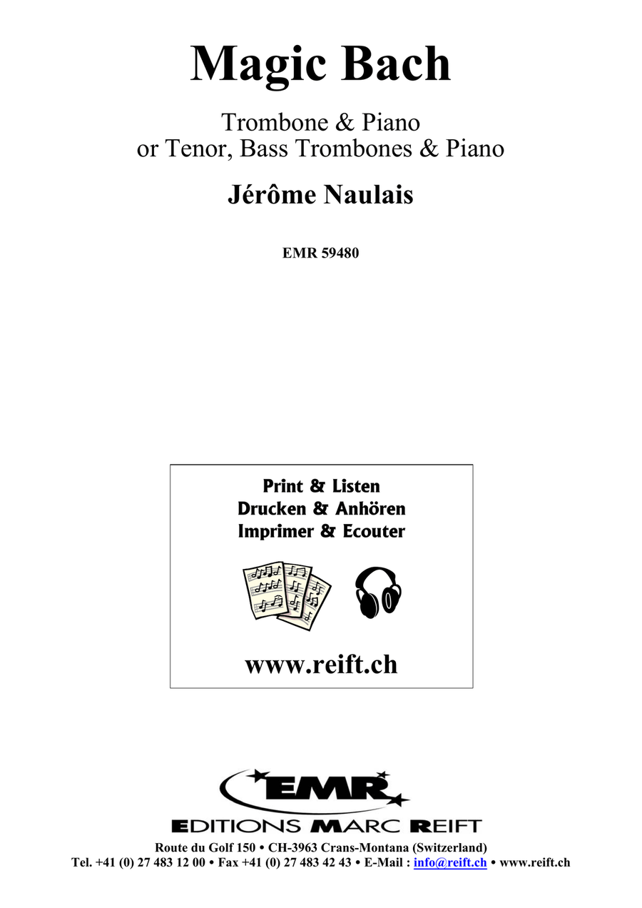 Magic Bach Magic Bach Trombone scores gallery preview page 2