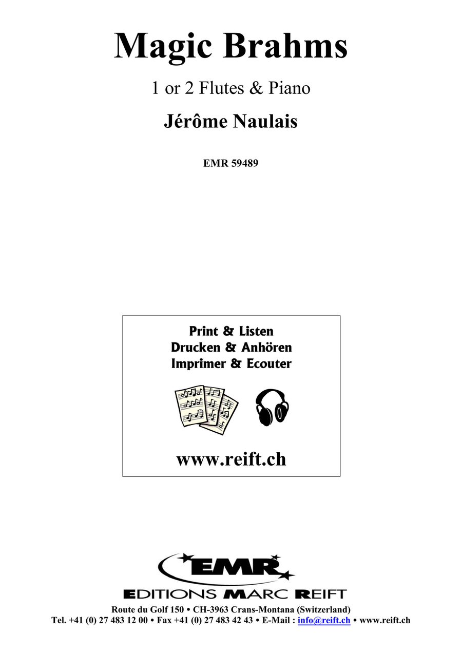 Magic Brahms Magic Brahms Flute Duet scores gallery preview page 2