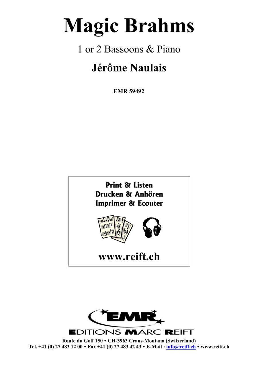 Magic Brahms Magic Brahms Bassoon scores gallery preview page 2