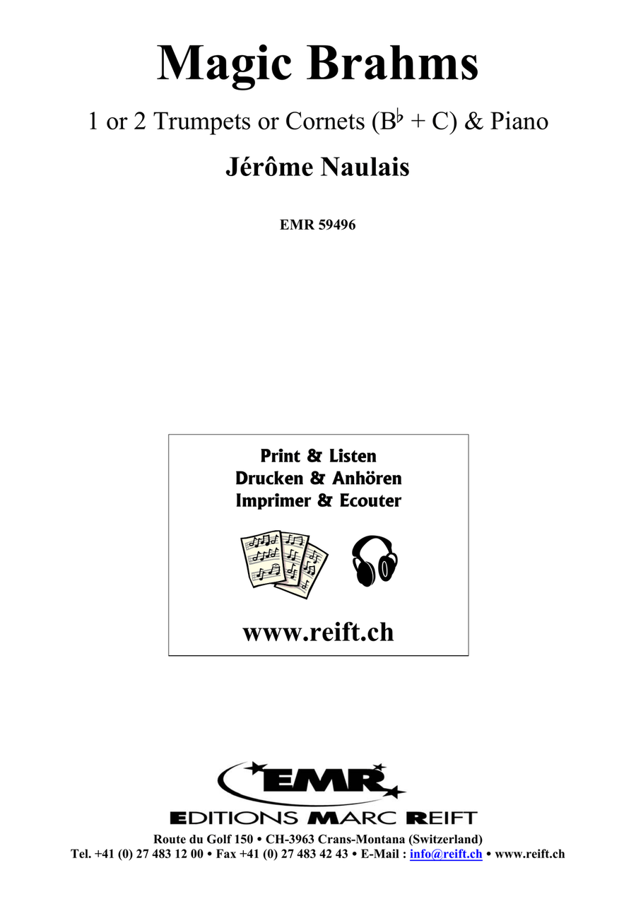 Magic Brahms Magic Brahms Trumpet Duet scores gallery preview page 2