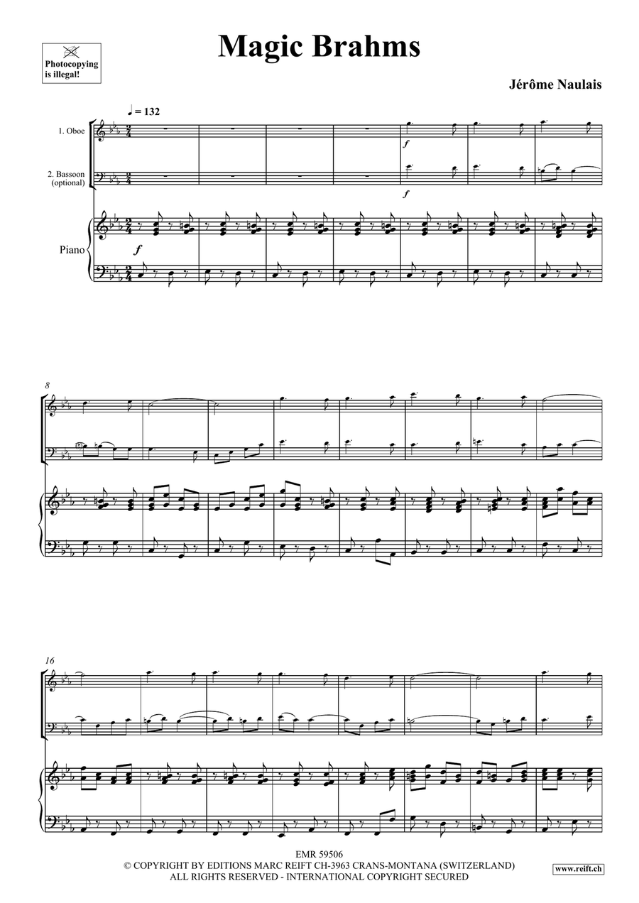 Magic Brahms Magic Brahms Bassoon scores gallery preview page 4