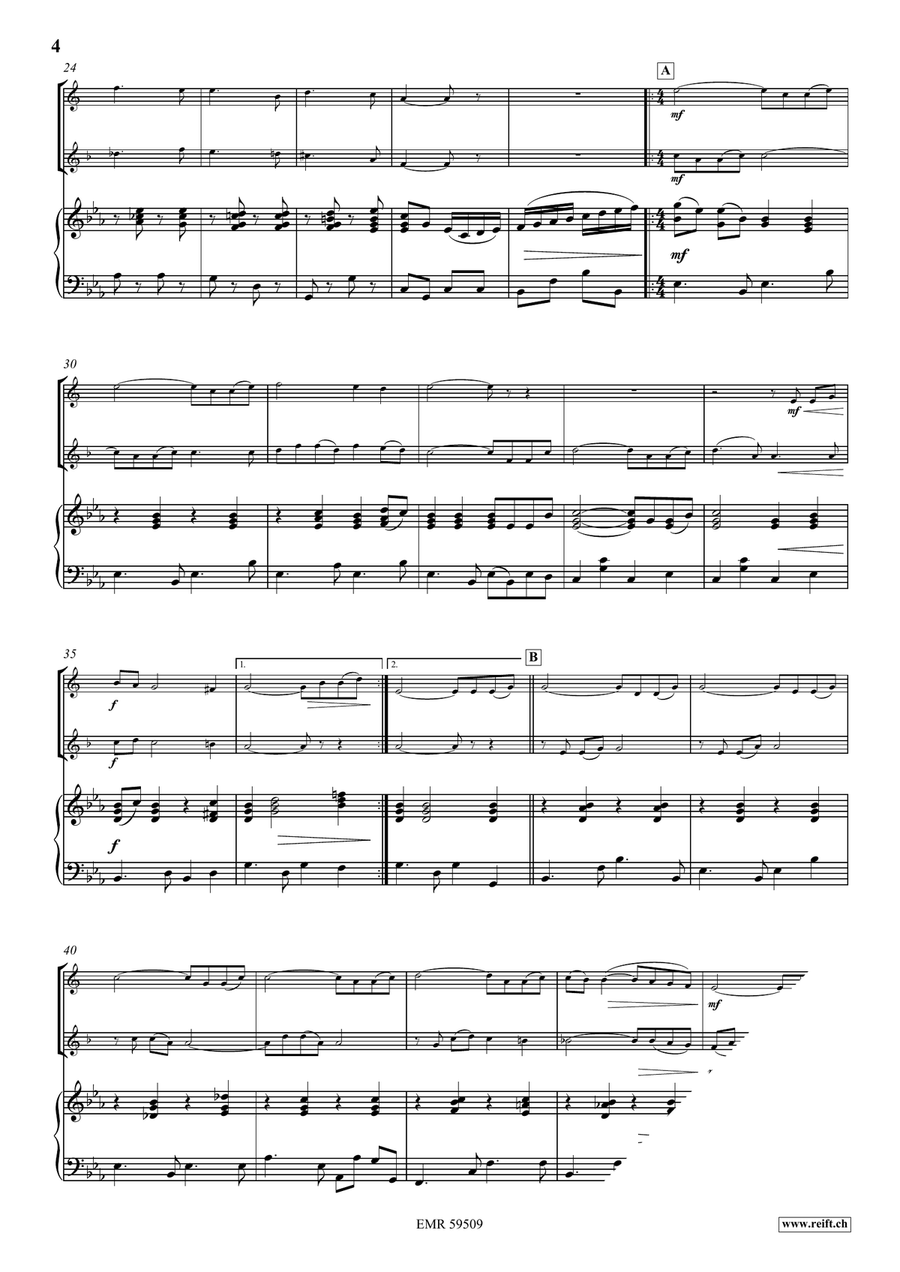 Magic Brahms Magic Brahms Tenor Saxophone scores gallery preview page 5