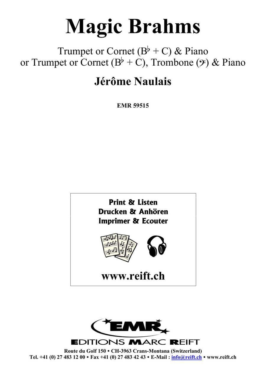 Magic Brahms Magic Brahms Cornet scores gallery preview page 2