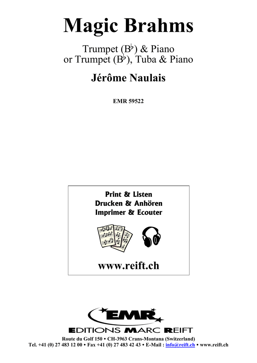 Magic Brahms Magic Brahms Trumpet scores gallery preview page 2