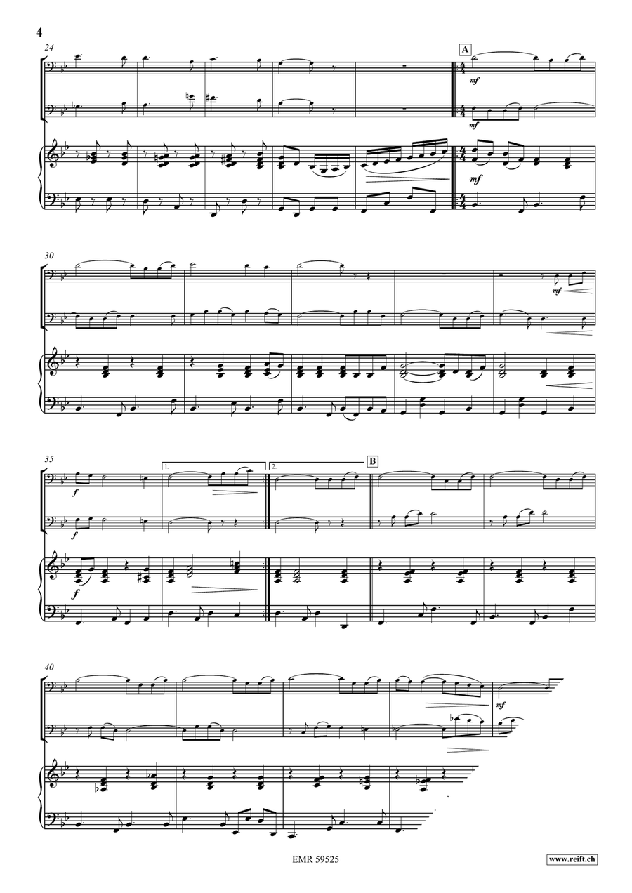 Magic Brahms Magic Brahms Double Bass scores gallery preview page 5