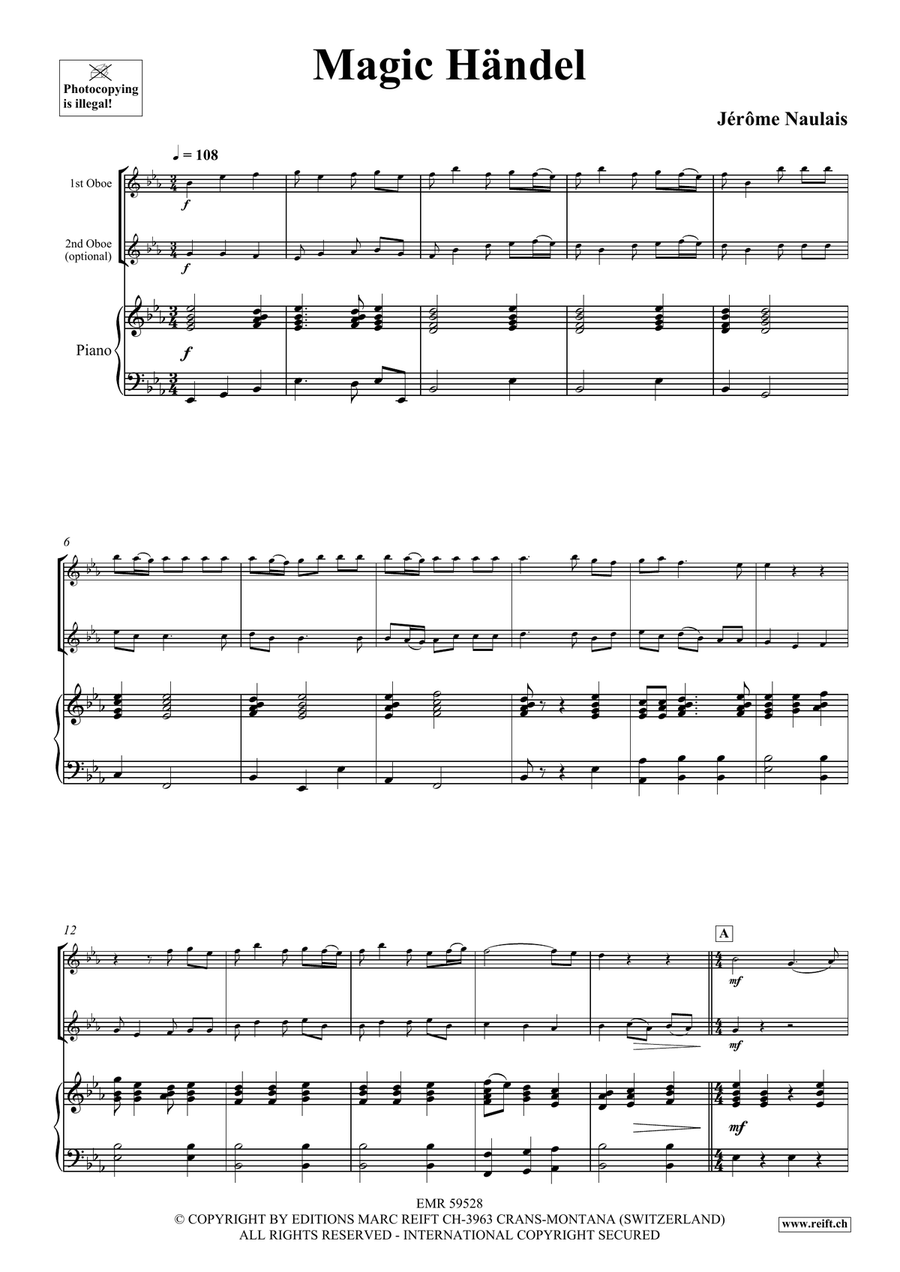 Magic Händel Magic Händel Piano Accompaniment scores gallery preview page 4